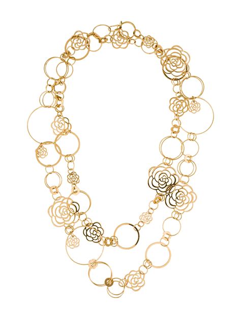 camélia chanel|chanel camellia flower necklace.